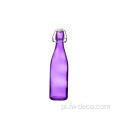 kolorowe szklanki butelek do butelek lub soków